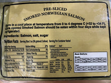 Load image into Gallery viewer, Smoked Norwegian Salmon Pre-Sliced