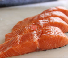 Load image into Gallery viewer, Norwegian Salmon Fillet Portions (Sashimi Grade)